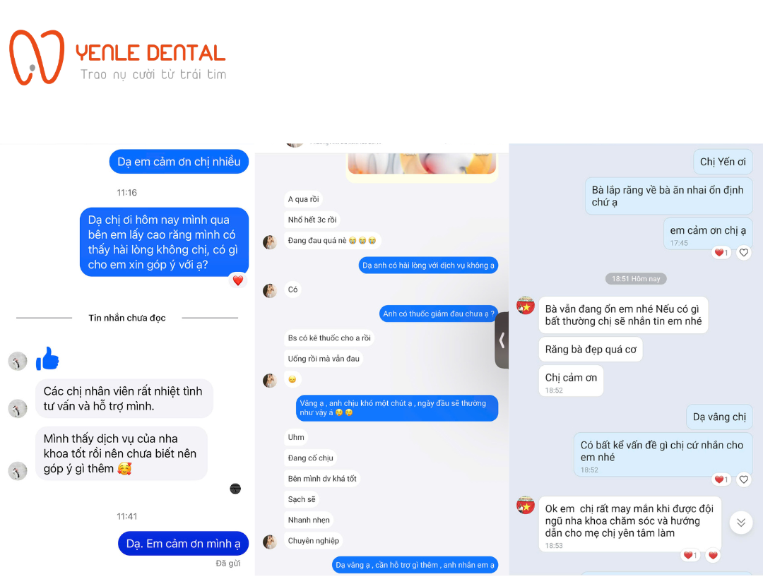 nha khoa Yenle Dental có uy tín không